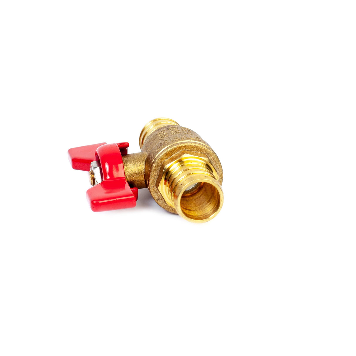 3/4" PEX Brass T-Handle Ball Valve