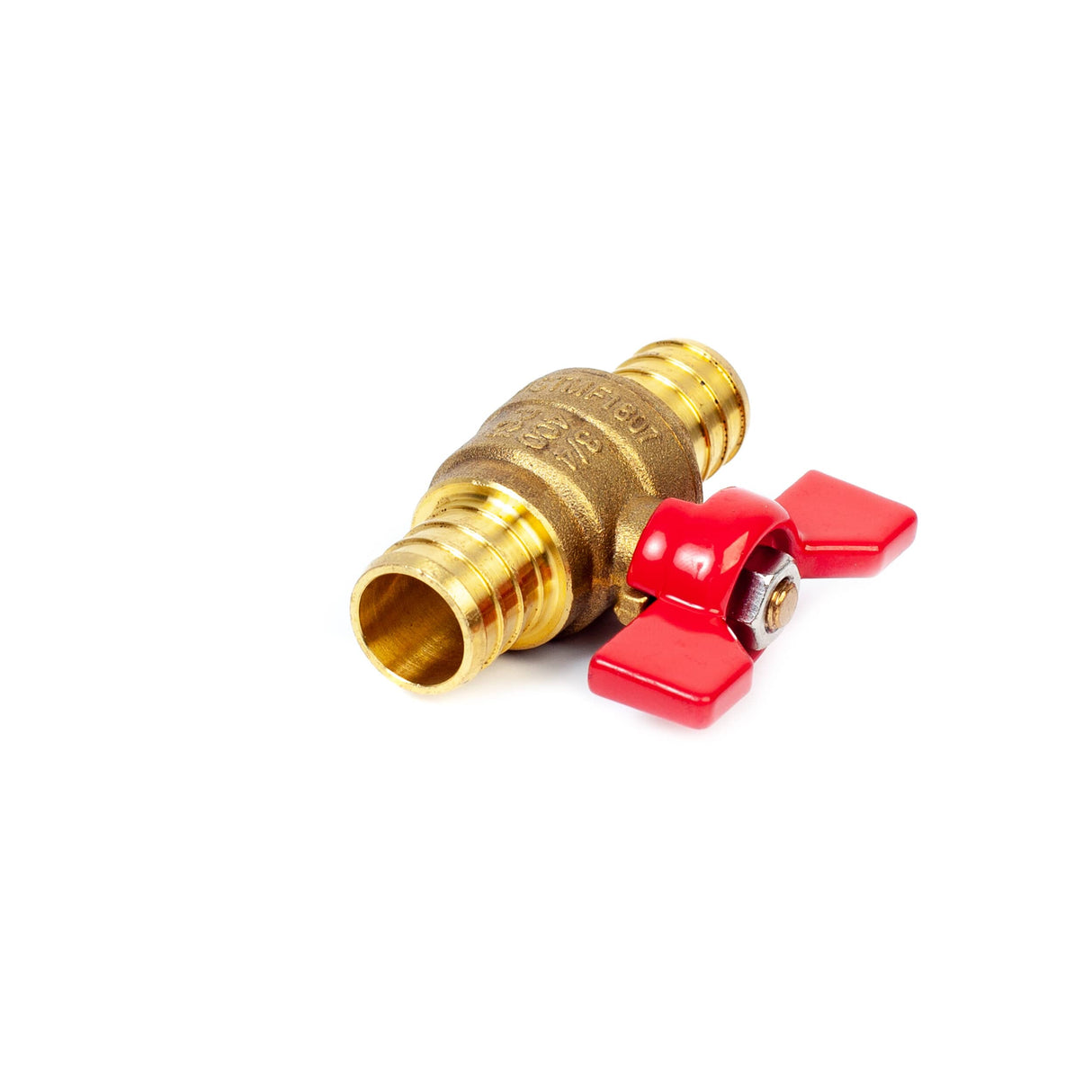 3/4" PEX Brass T-Handle Ball Valve