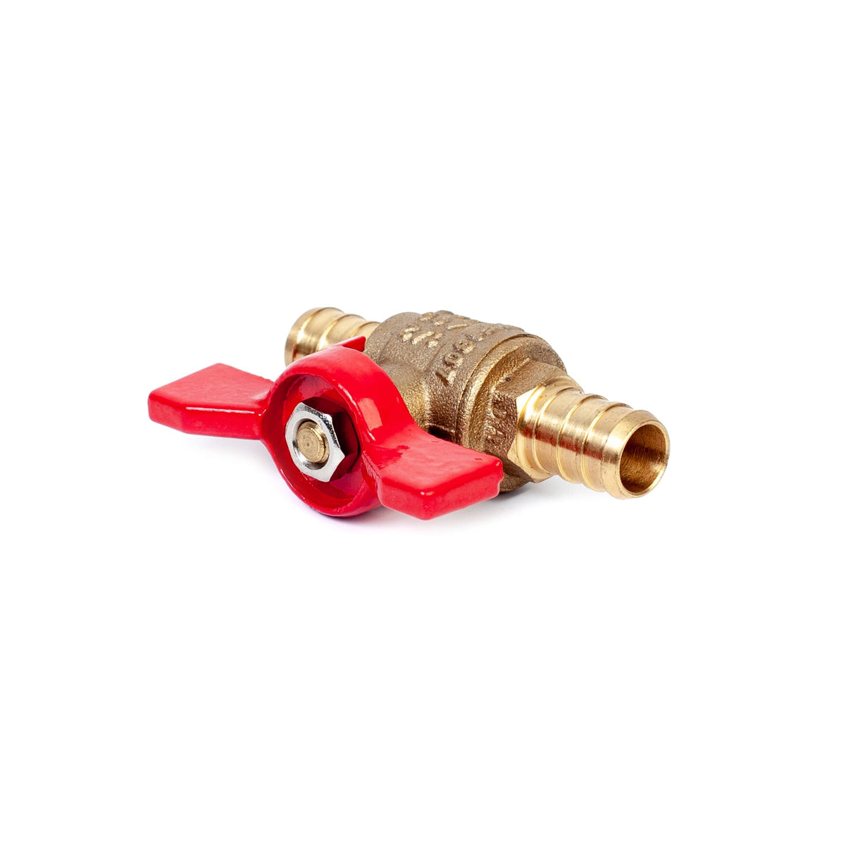 1/2" PEX Brass T-Handle Ball Valve