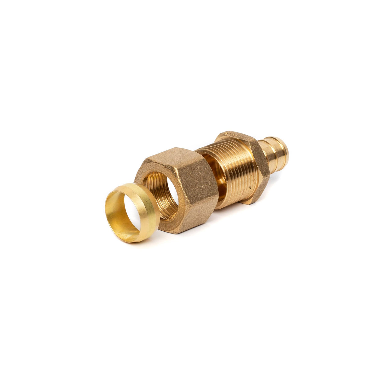 1/2" Comp x 1/2" PEX Transition Coupling