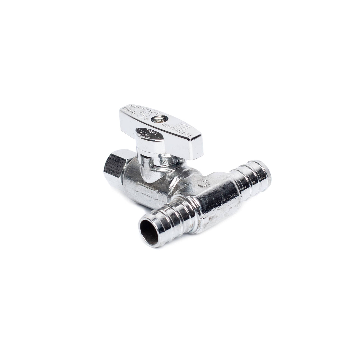 1/2" PEX x 1/2" PEX x 1/4" Compression Icemaker Tee Valve