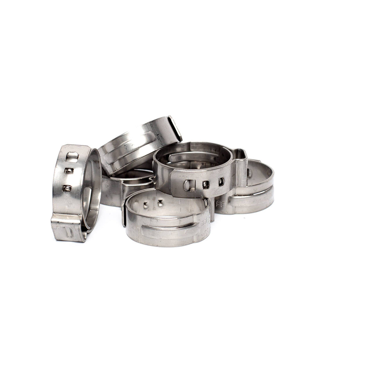 3/4" Stainless Steel Surlok Pipe Clamps - 6 Pack