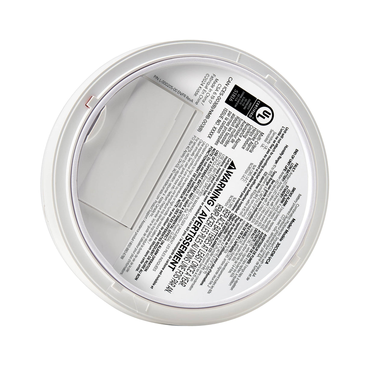 Battery Operated Smoke & Carbon Monoxide Detector with AA Battery, Voice Warning