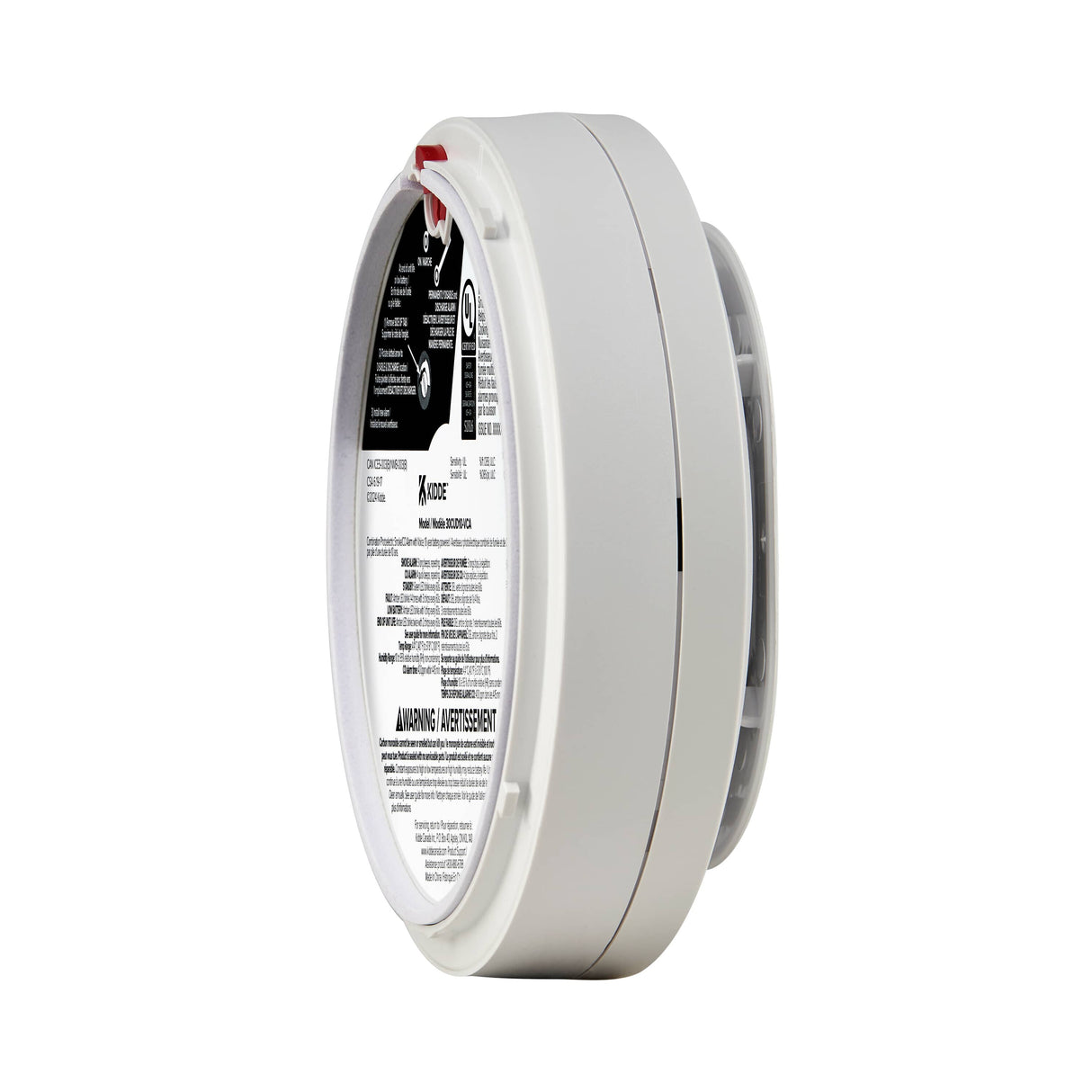 Battery Operated Smoke & Carbon Monoxide Detector with Worry Free 10 Year Battery, Voice Warning