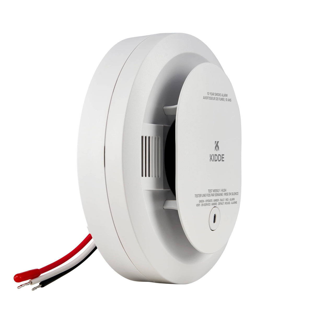 Hardwired Smoke Detector with Worry Free 10 Year Backup Battery