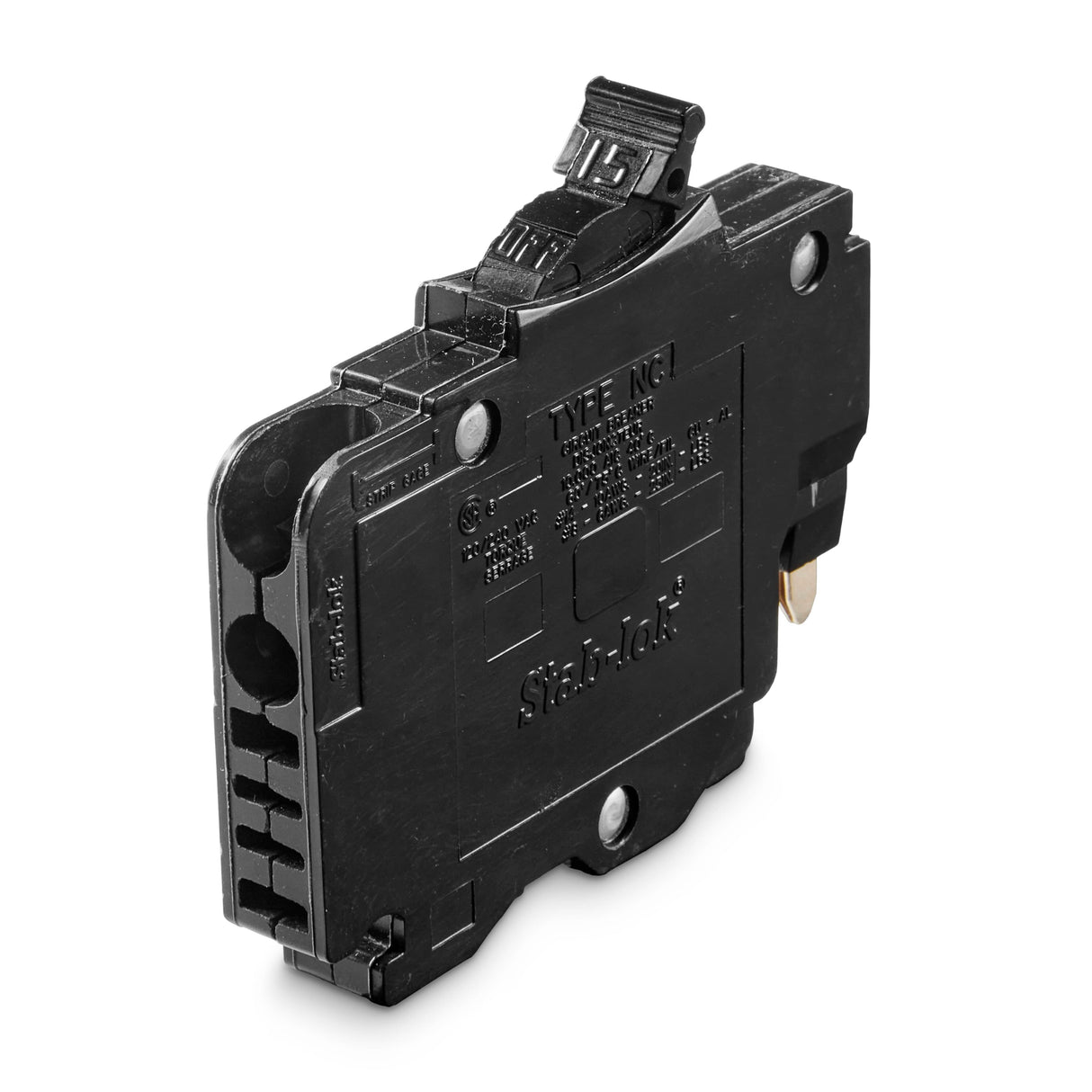 Single Pole Circuit Breaker - Stab Lok, 15 A