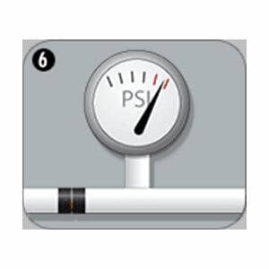 3/8", 1/2" & 3/4" Universal Crimp Tool for PEX Pipe