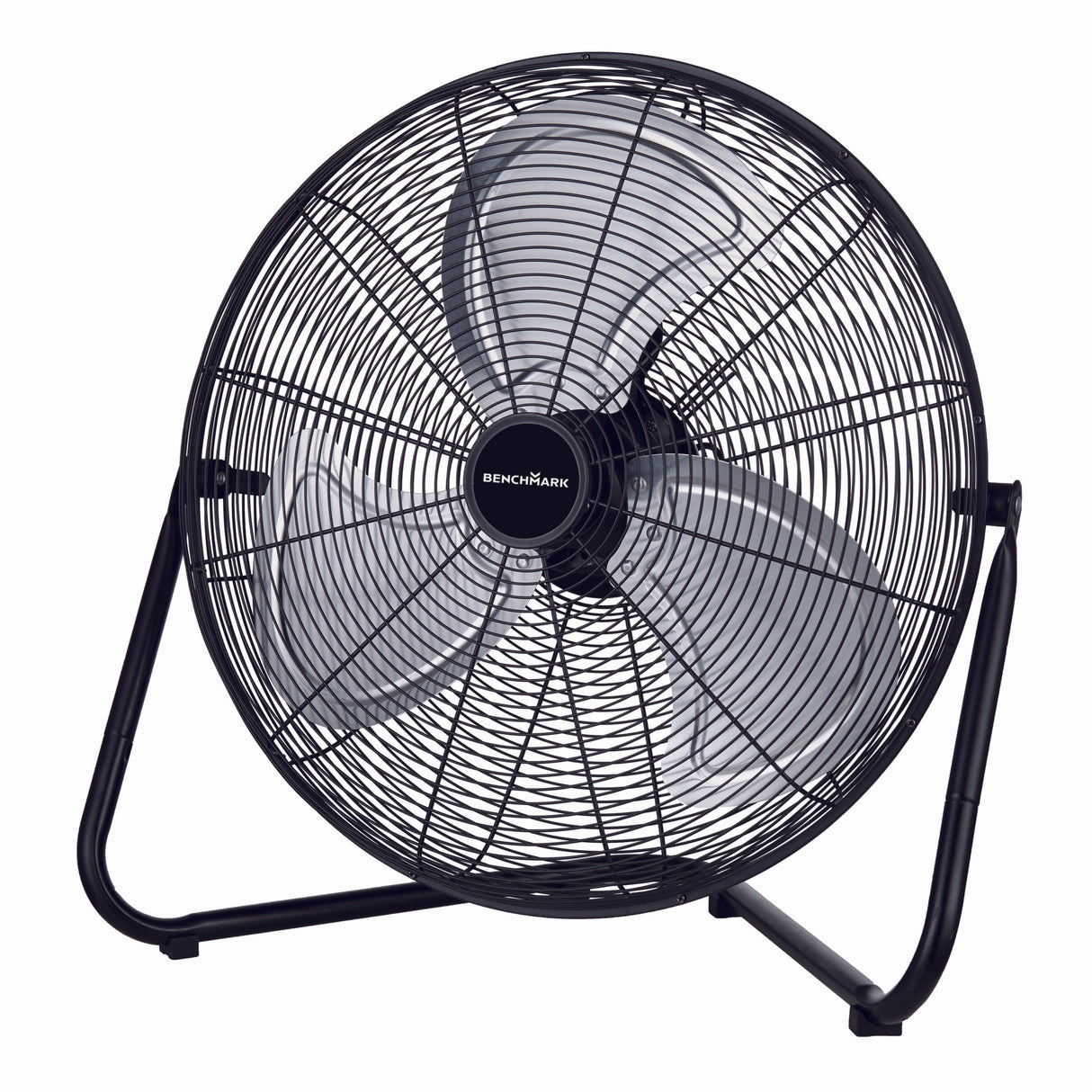 20" 2-in-1 Floor & Wall Mounted High Velocity Fan - 3 Speeds, Black