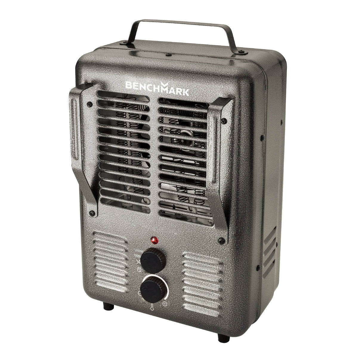 1500W Milkhouse Utility Heater - with Thermostat, Black