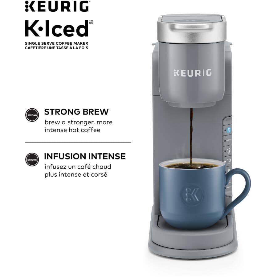 K-Iced Single Serve Coffee Maker - Grey
