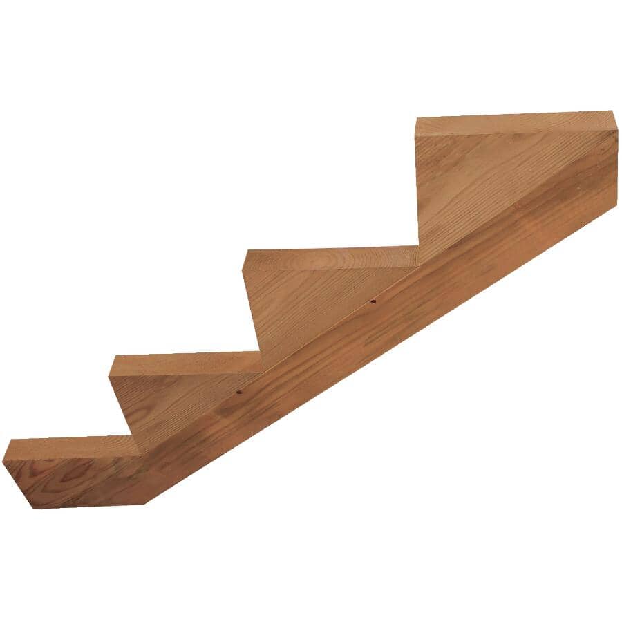 4-Step Sienna Pressure Treated Stair Stringer