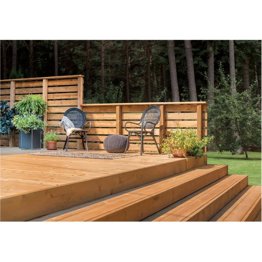 4 x 4 x 8' Sienna Pressure Treated Lumber