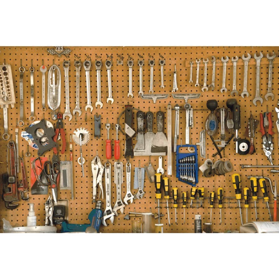 4' x 8' x 3/16" (4.8 mm) Standard Pegboard