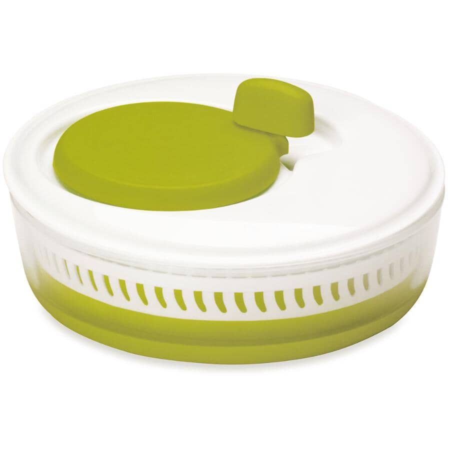 3 L Collapsible Salad Spinner - Green