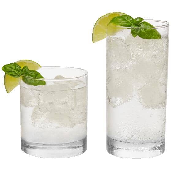 Province Glass Tumbler Set - 16 Pack