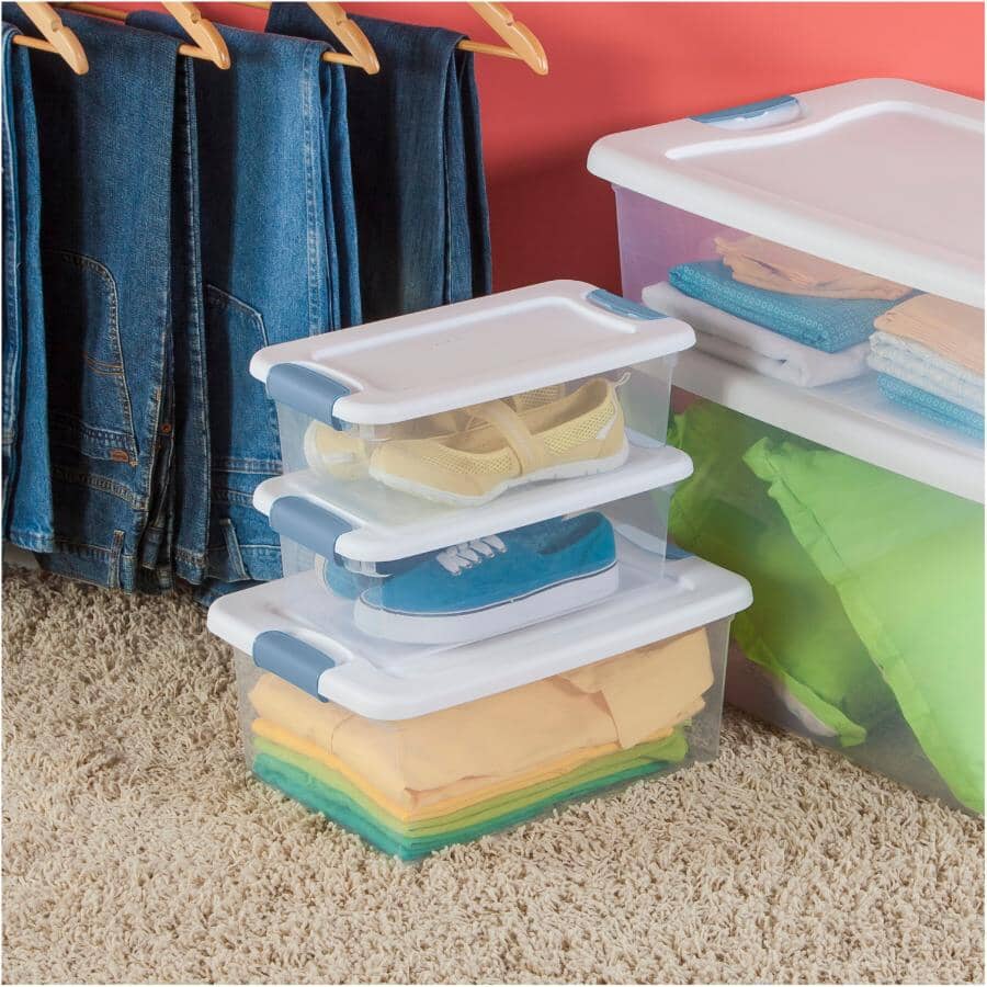 14L Latch Clear Storage Box