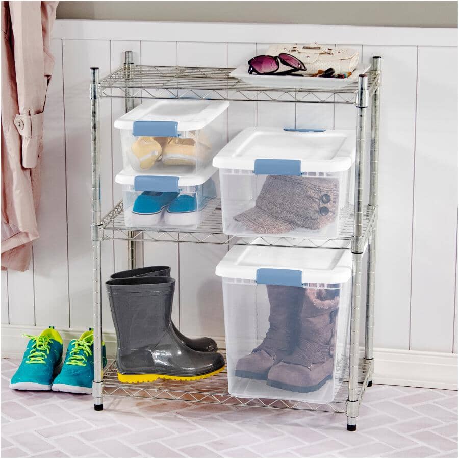 14L Latch Clear Storage Box