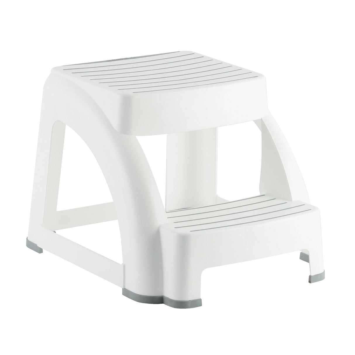Ultra-Safe 2 Step Stool - White