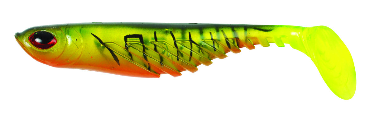Berkley PBBRS3-FT PowerBait Ripple Shad, 3" 10Pk, Firetiger, Floating