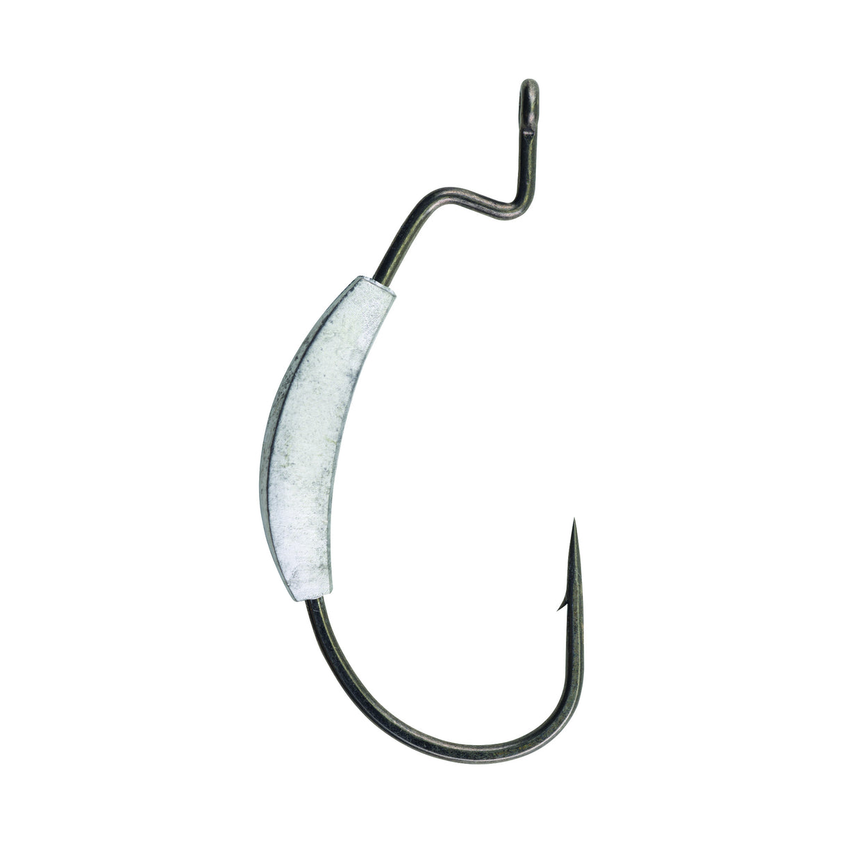 Berkley FSN19WEWGB6/0 Fusion19 Weighted EWG Hook, Size 6/0, 1/4 oz Needle Point, Extra Wide Gap, Smoke Satin, 4 per Pack