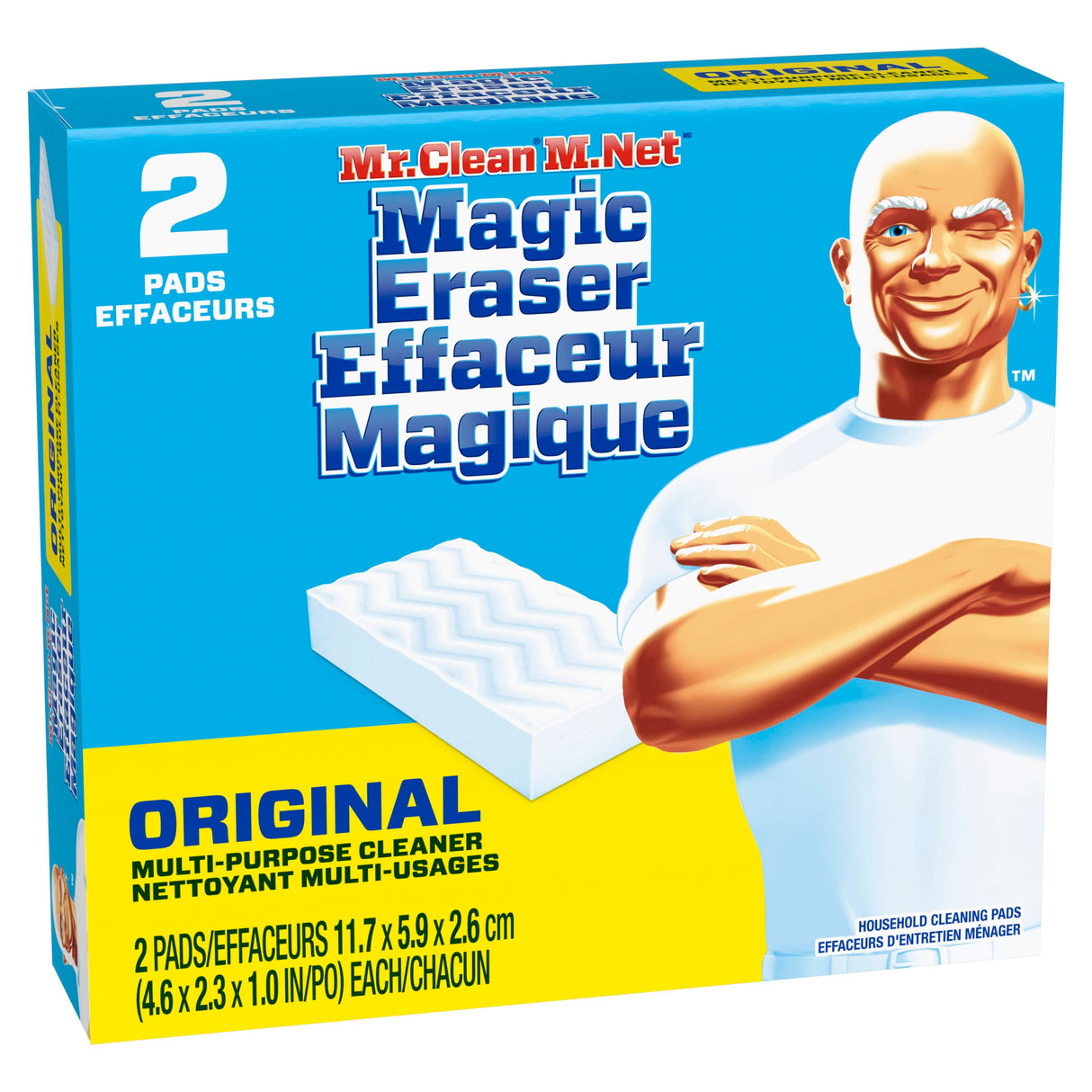 2 Pack Original Magic Eraser All Purpose Sponges