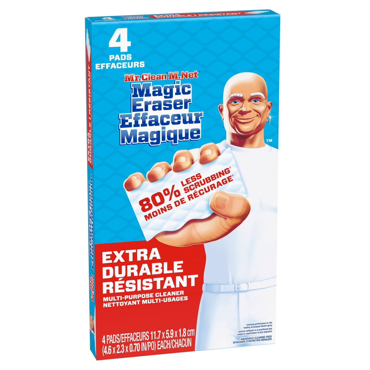 4 Pack Heavy Duty Magic Eraser All Purpose Sponges