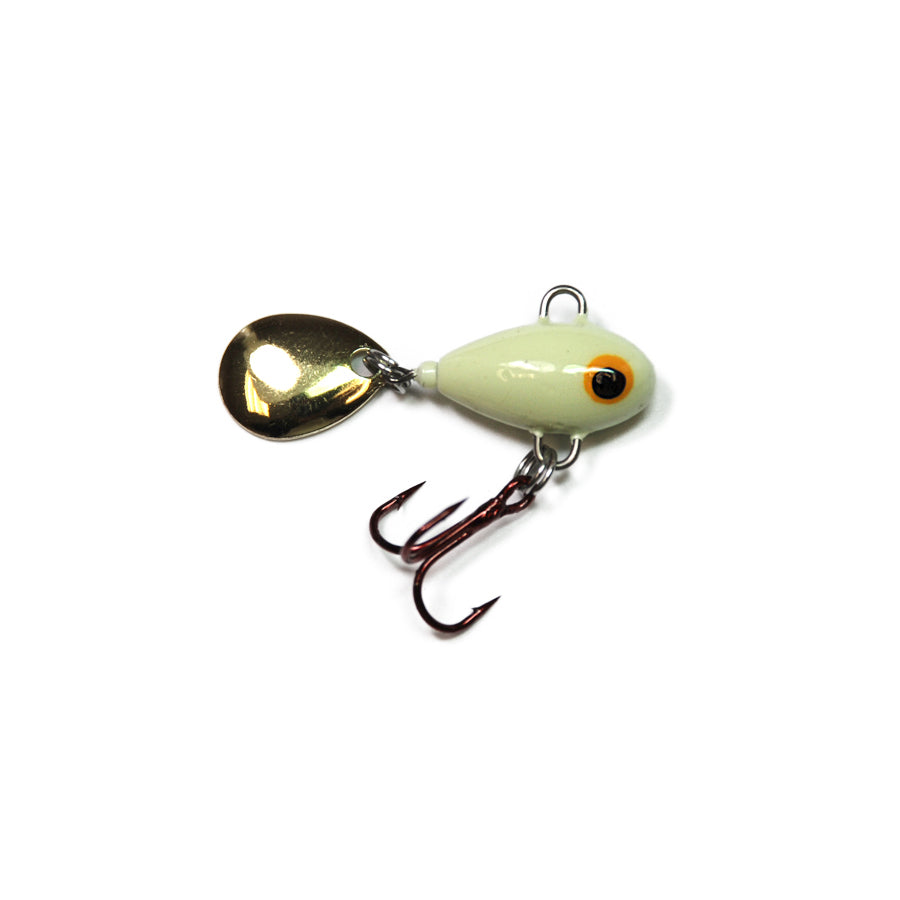 Lunkerhunt LHIMB20 Magic Bean Casting/Jigging Lure, 3/4", 1/4 oz Glow