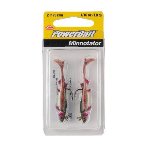 Berkley PBMNT116-HDRBT PowerBait Minnotator, HD Rainbow Trout, 2" 2/Clam