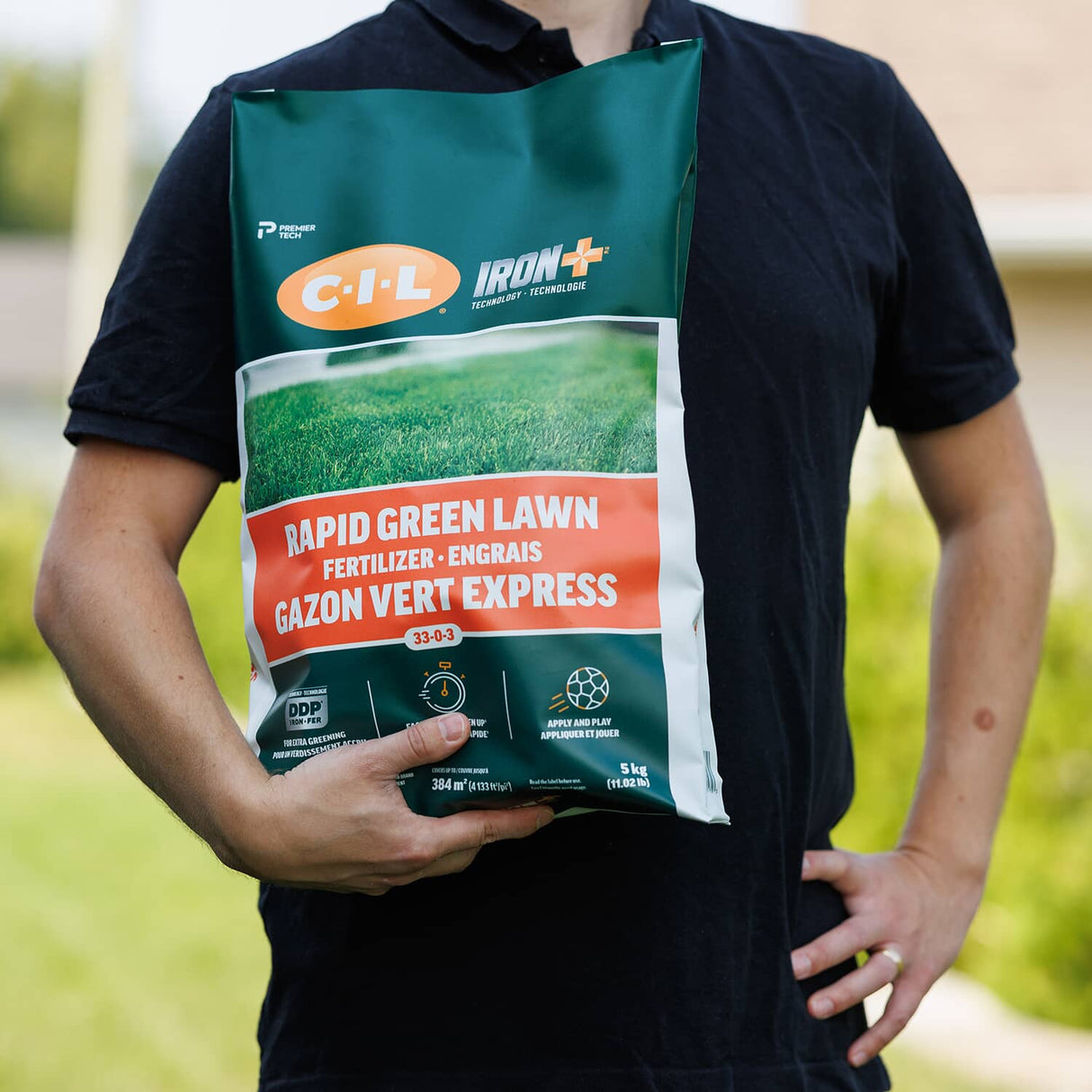 33-0-3 Iron+ Lawn Fertilizer - 5 kg