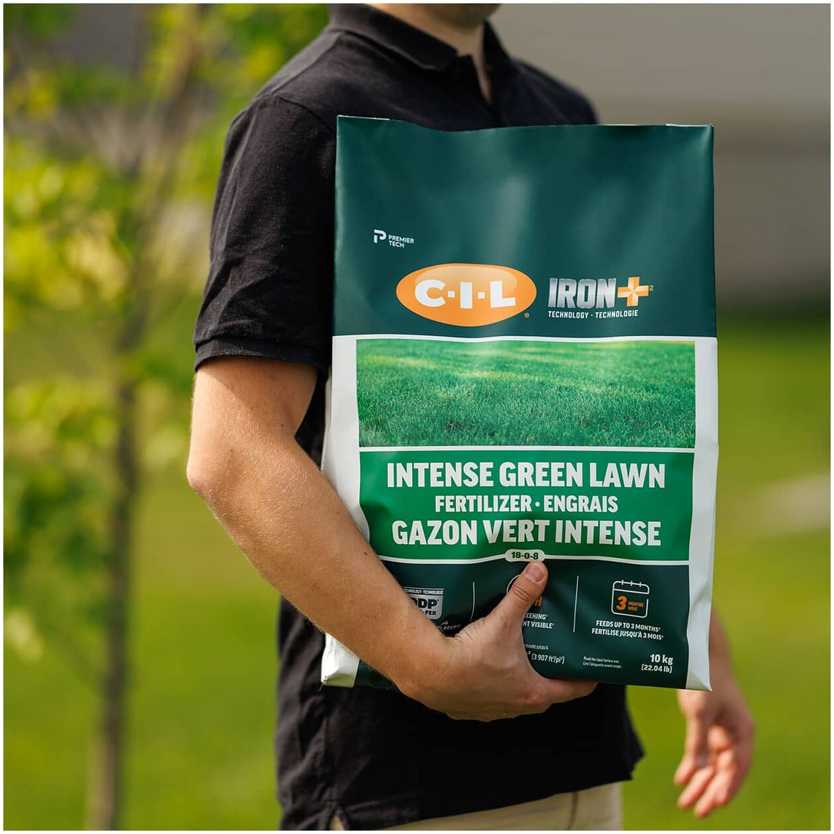 18-0-8 Iron+ Lawn Fertilizer - 10 kg
