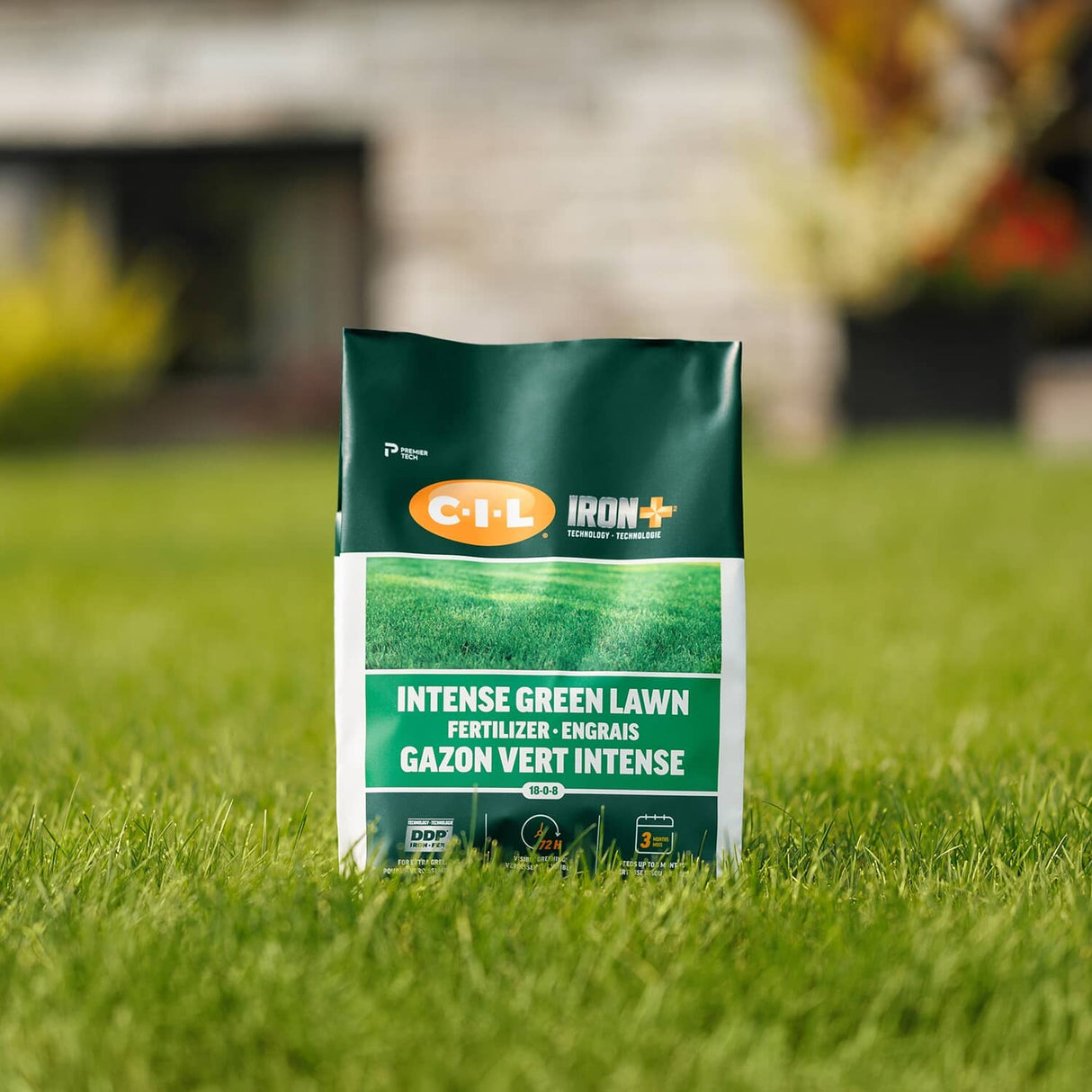 18-0-8 Iron+ Lawn Fertilizer - 10 kg