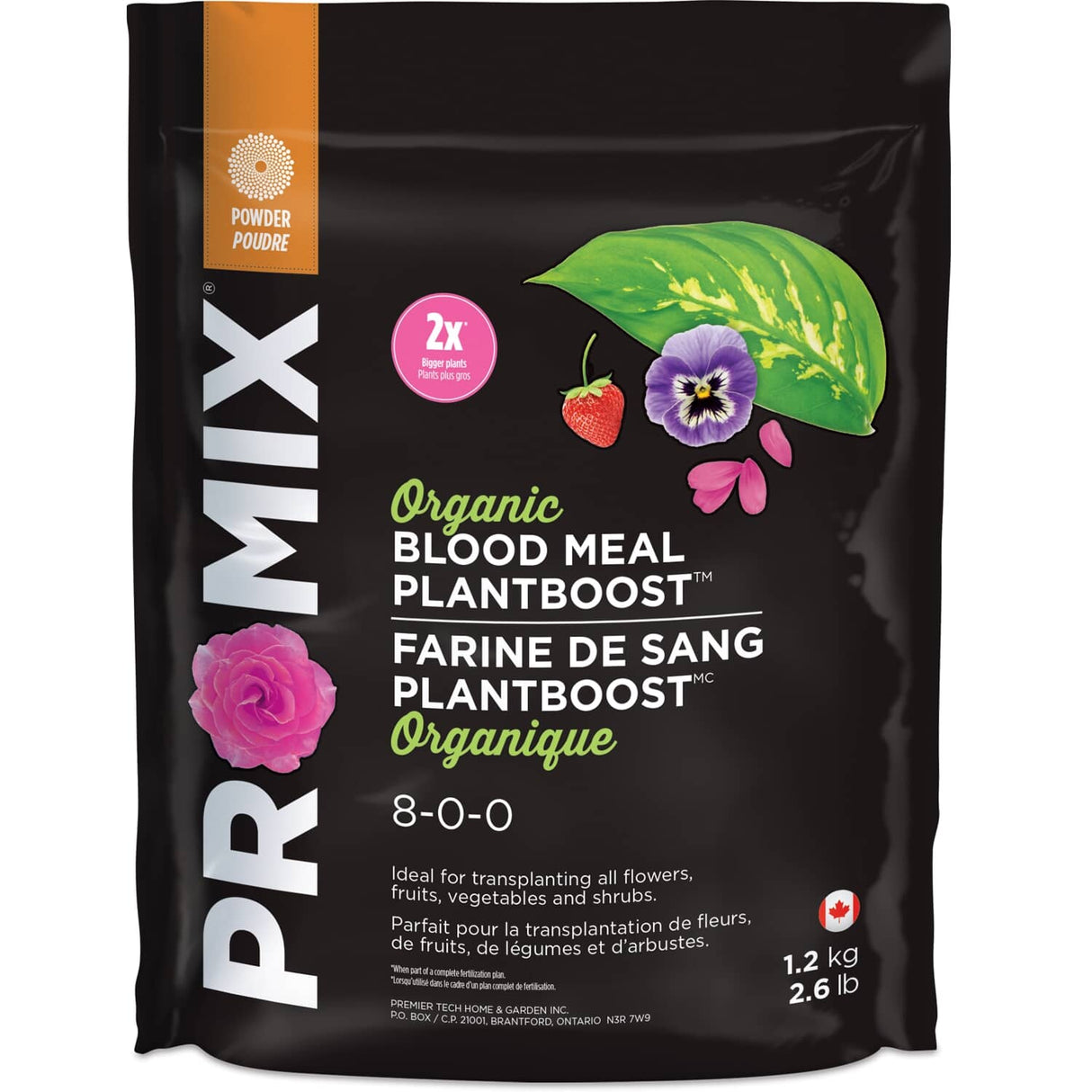 1.2kg 8-0-0 Blood Meal Fertilizer