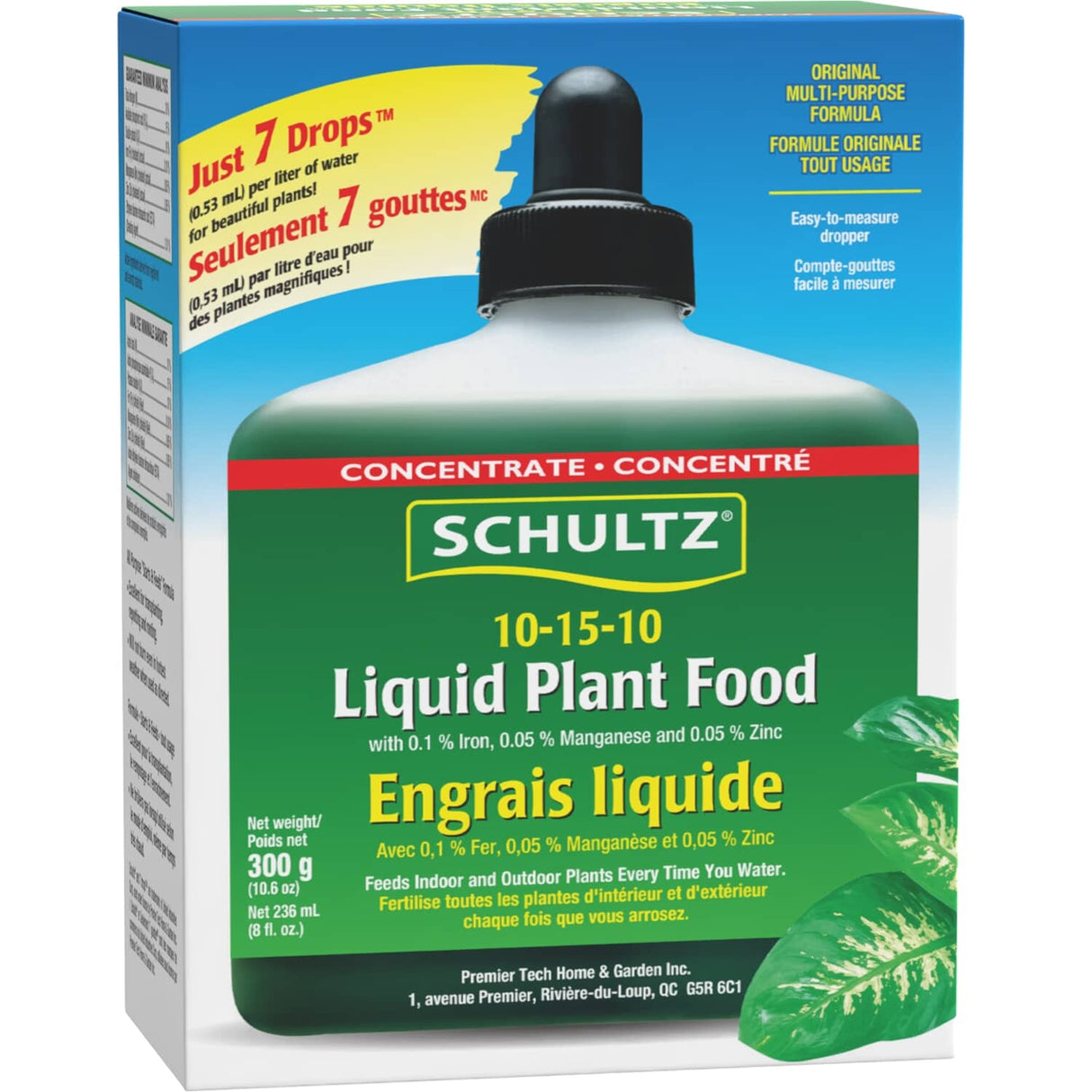 Original Multi-Purpose Liquid Plant Food - 10-15-10, 236 ml