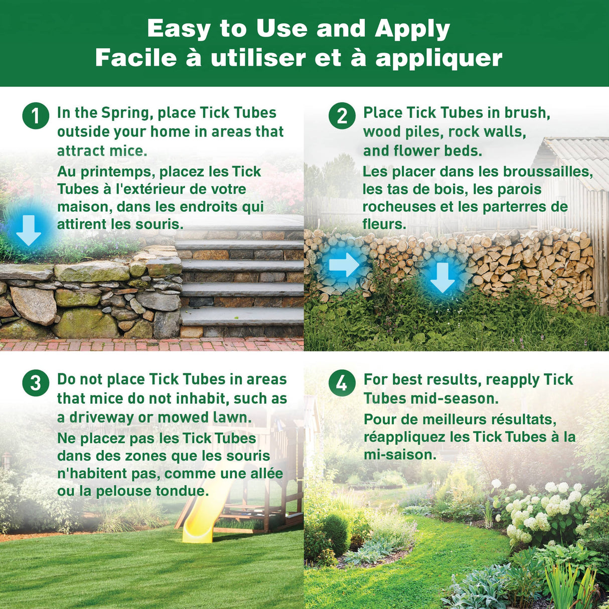 Tick Control Tubes - 12 Pack