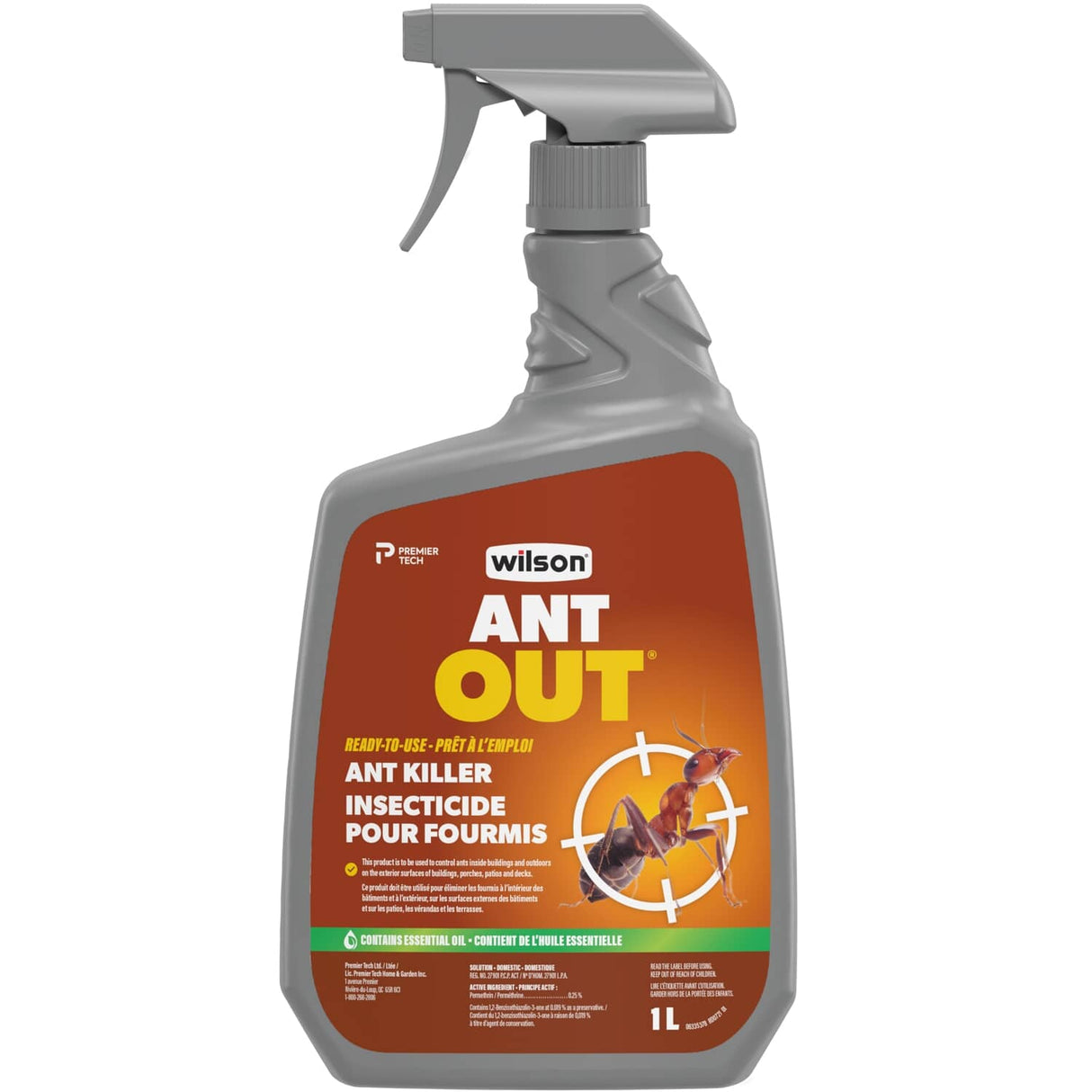 AntOut Indoor & Outdoor Ant Killer - Ready-To-Use, 1 L