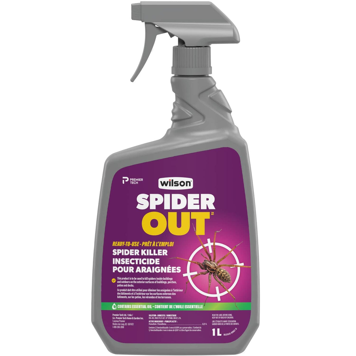 SpiderOut Spider Killer Spray - 1 L