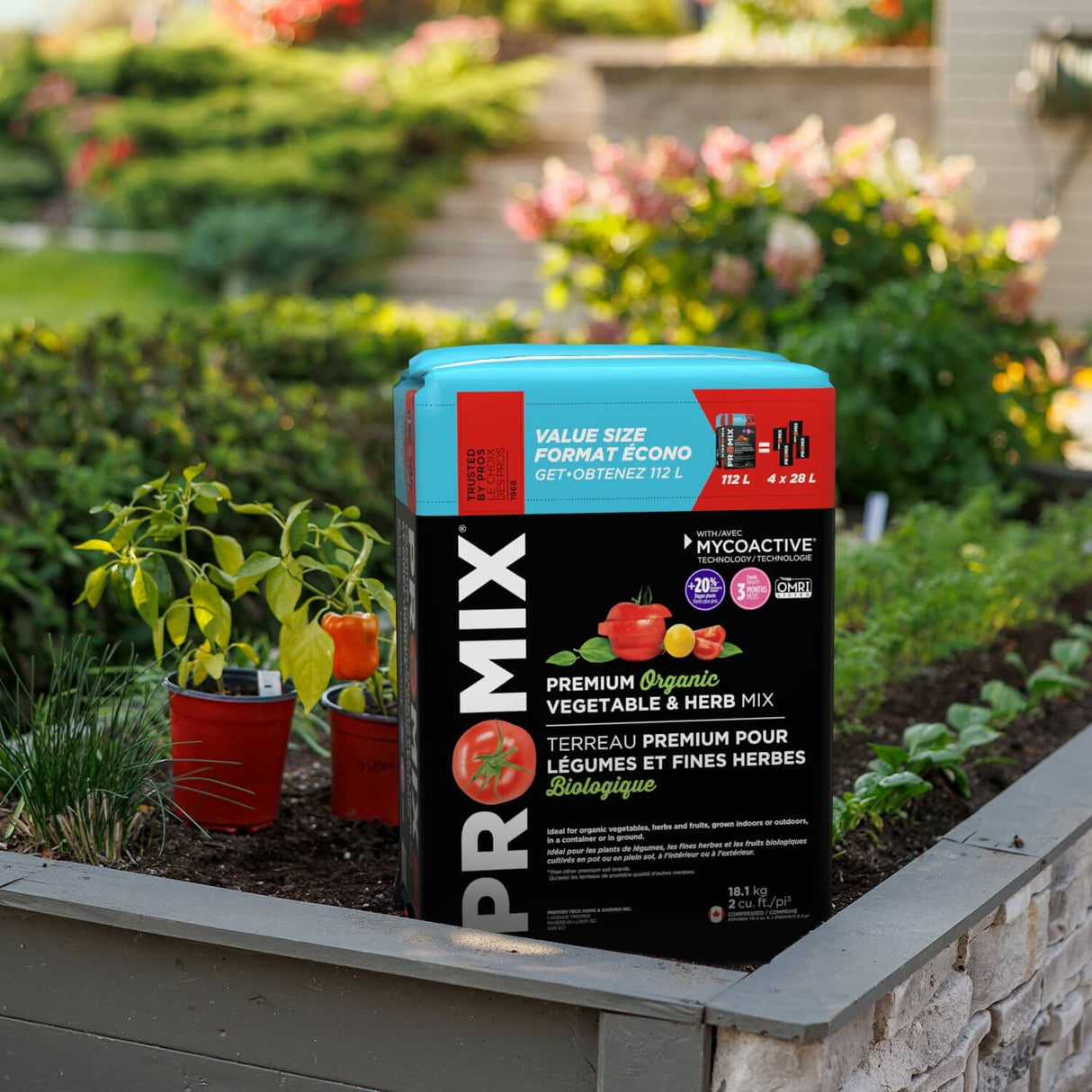 Organic Vegetable & Herb Potting Soil Mix - 2 cu.ft.