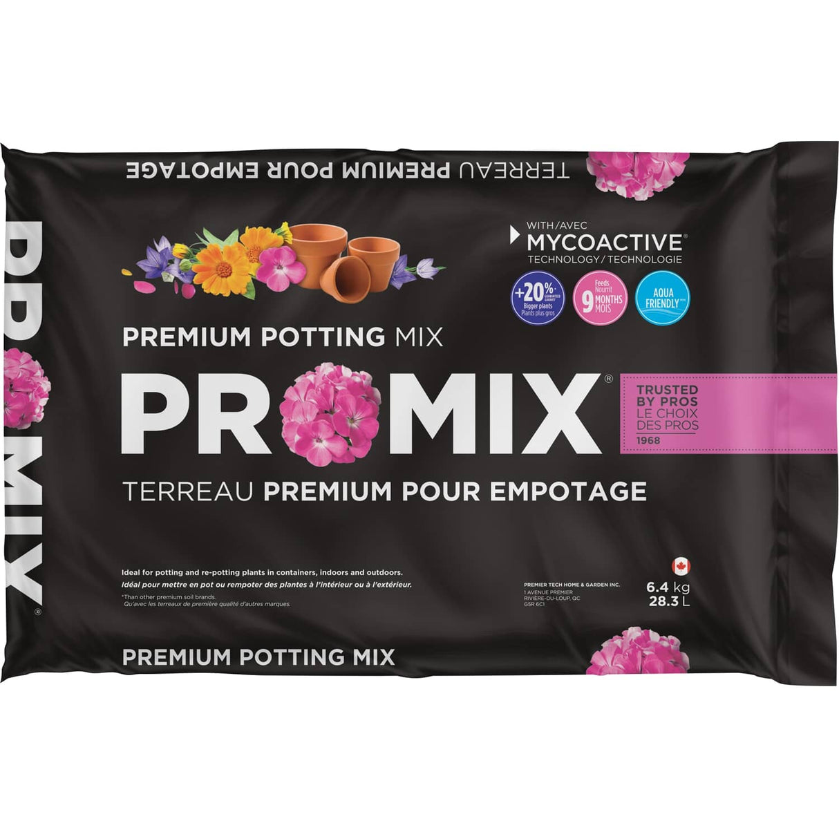 Premium Potting Soil Mix - 28.3 L