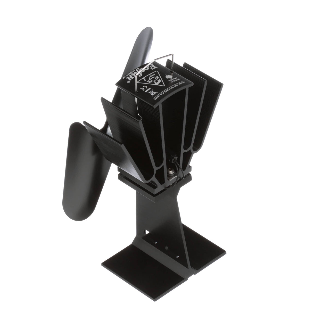 Original Wood Stove Fan - Black Blade