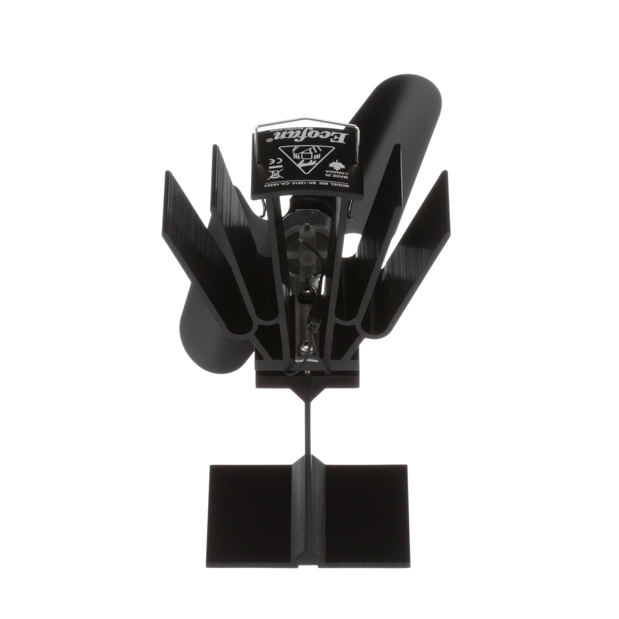 Original Wood Stove Fan - Black Blade