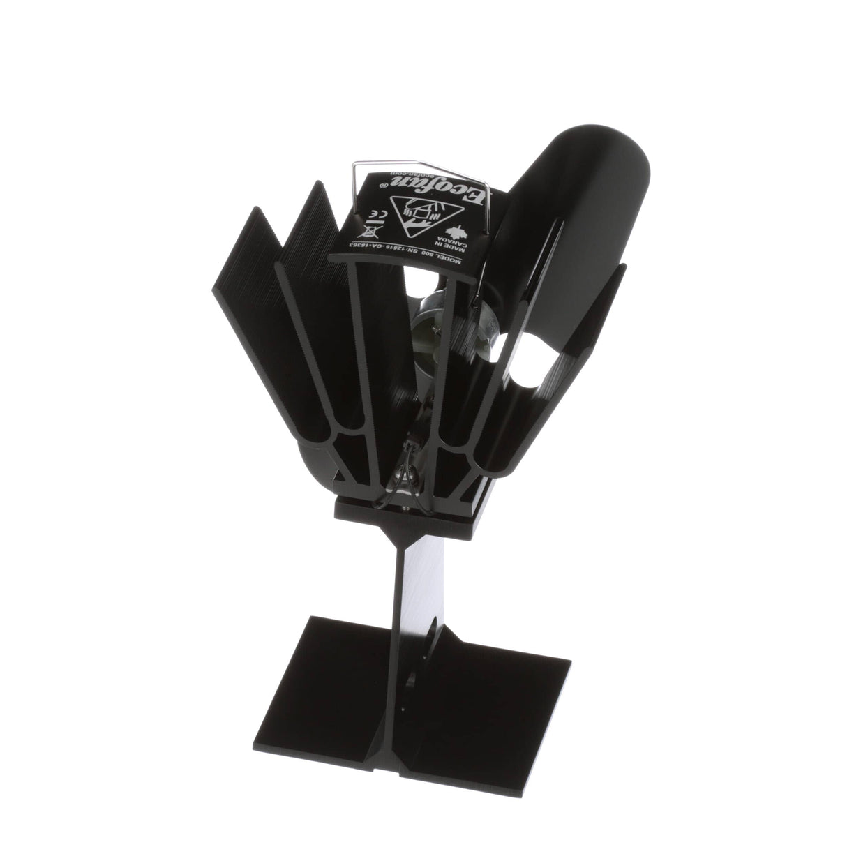 Original Wood Stove Fan - Black Blade