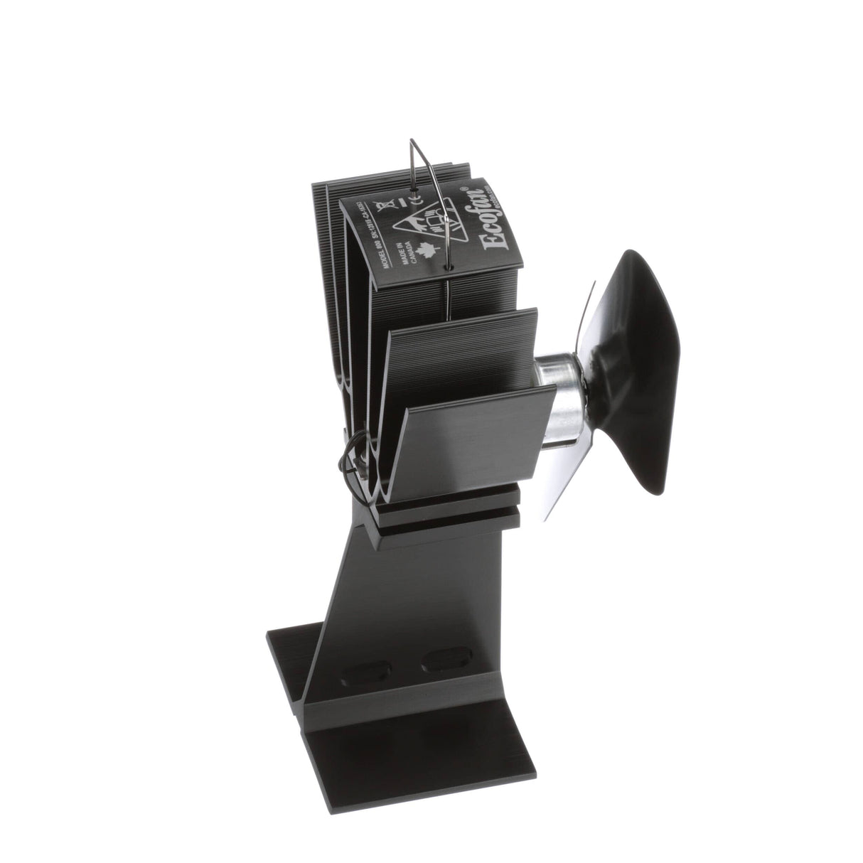 Original Wood Stove Fan - Black Blade