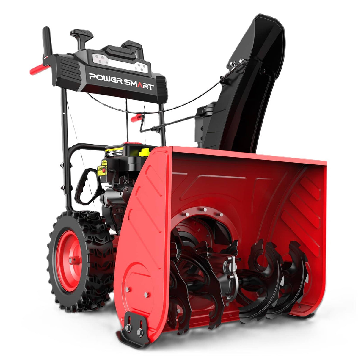 252cc 2-Stage Snow Blower with LED Light - 26"