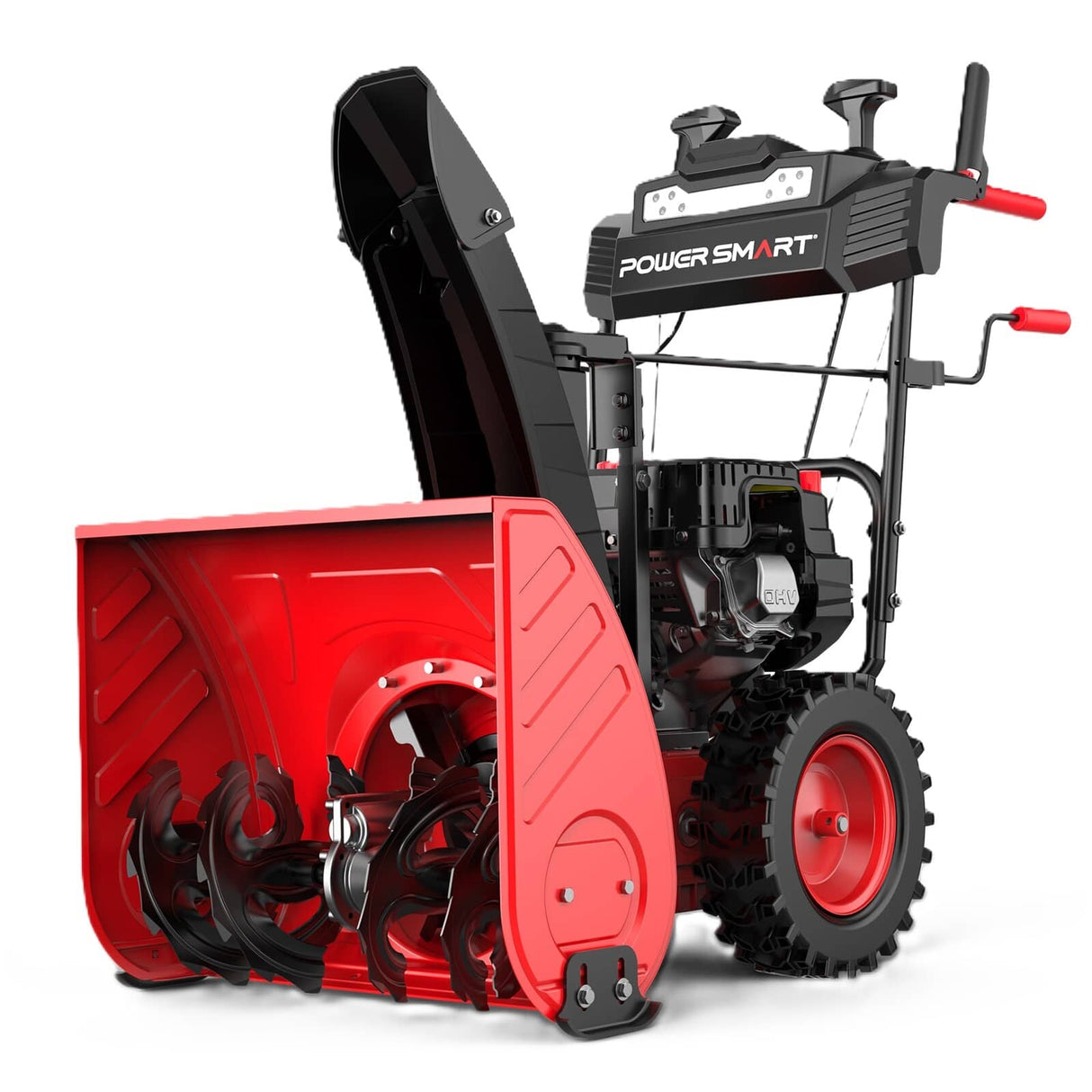 252cc 2-Stage Snow Blower with LED Light - 26"