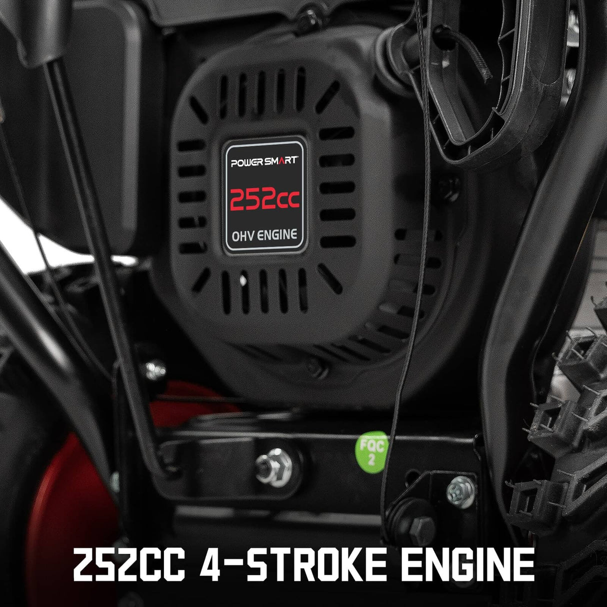 252cc 2-Stage Snow Blower with LED Light - 26"