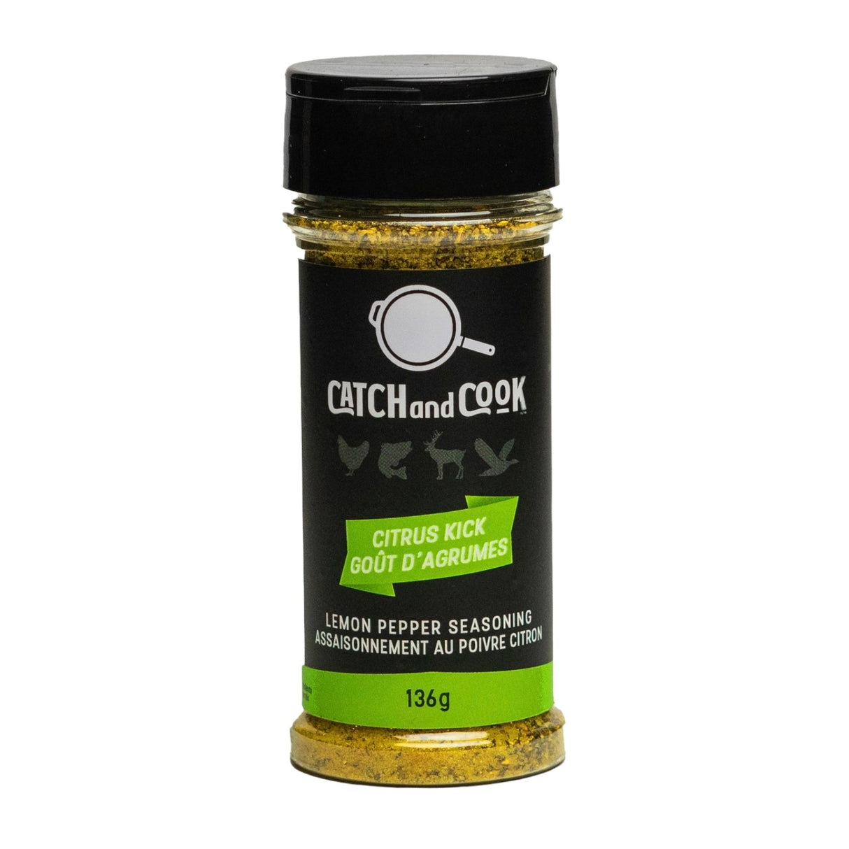 Catch and Cook CC-009-C Spices Citrus Kick - Lemon Pepper seasoning