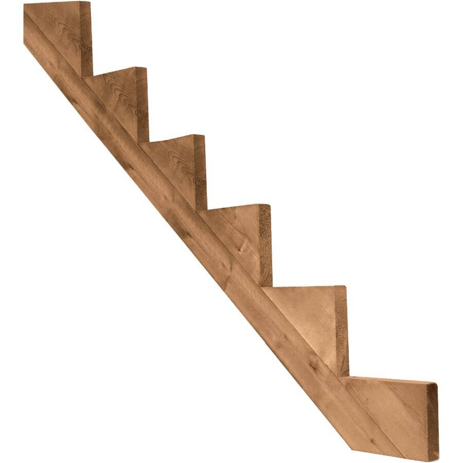 6-Step Sienna Pressure Treated Stair Stringer