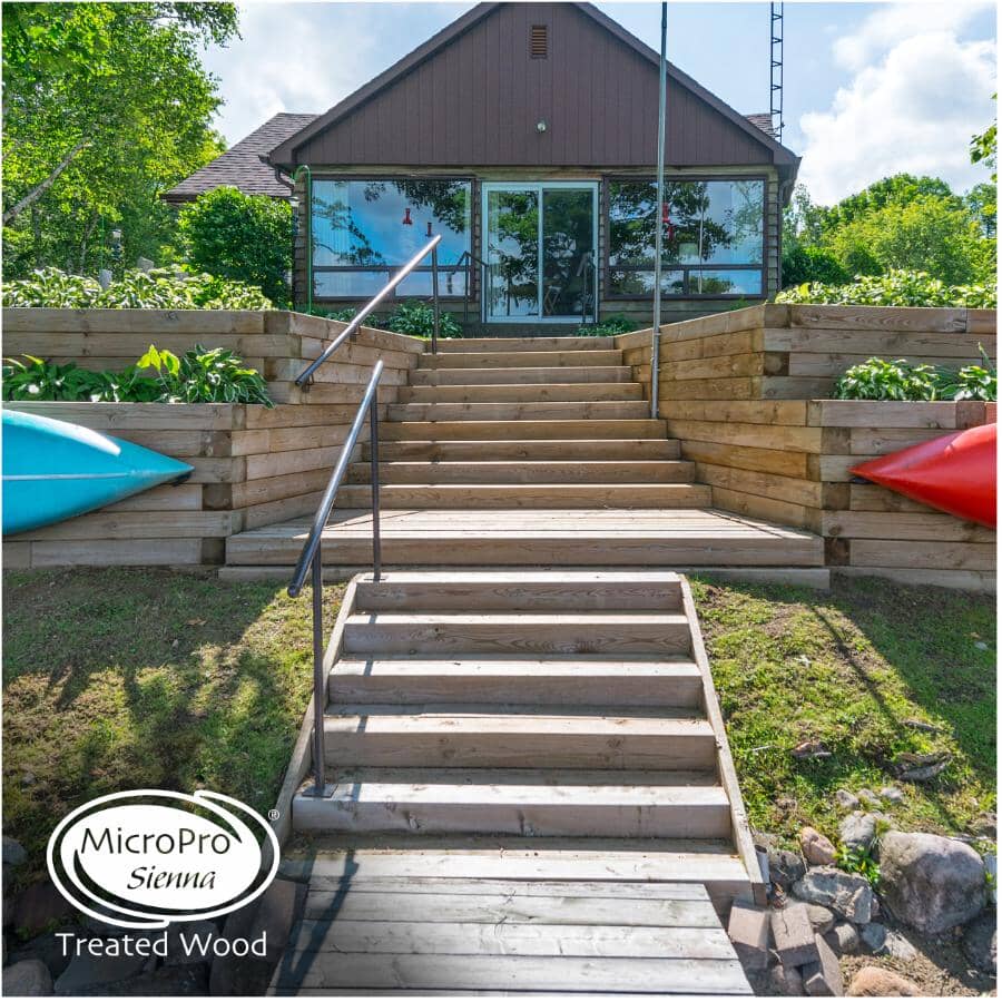 6 x 6 x 10' Sienna Pressure Treated Lumber