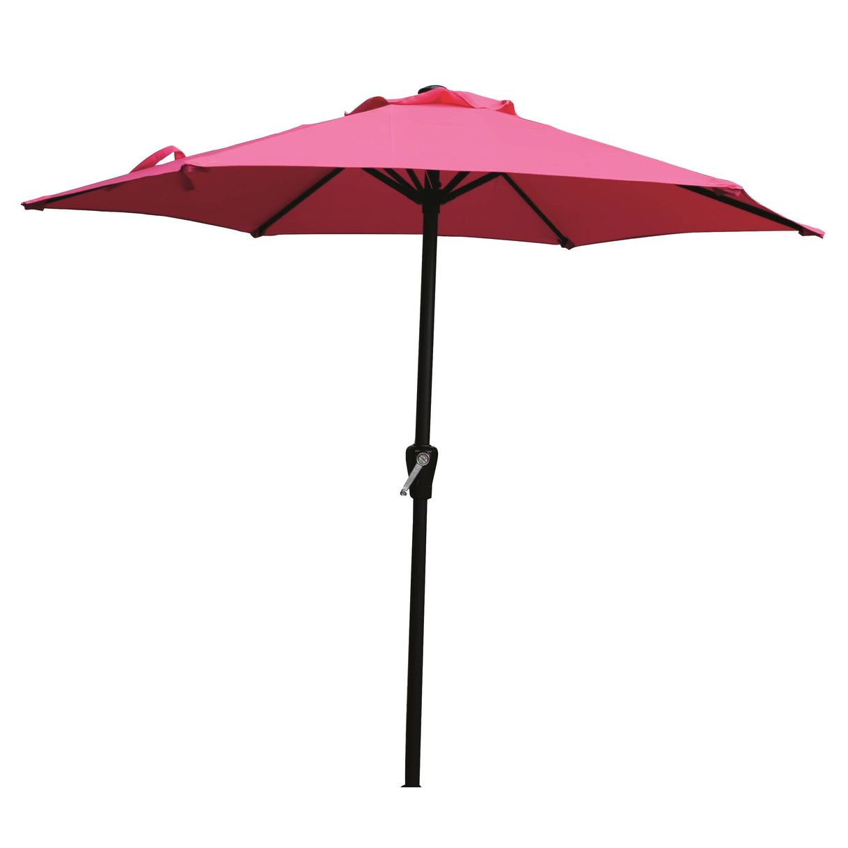 7' Crank Market Umbrella - Pink