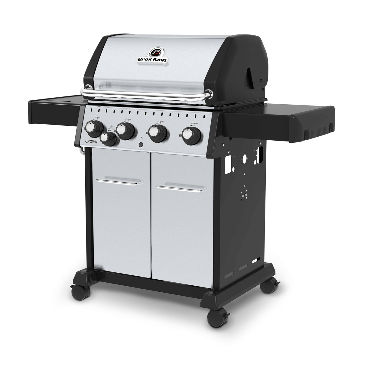 Crown S440 Propane BBQ - 4 Burner + Side Burner